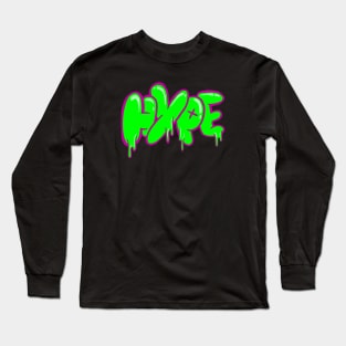 Hype Neon Graffiti Long Sleeve T-Shirt